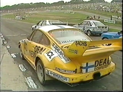 European Rallycross 1985 Lydden Hill Div 2 A final Martin Schanche Matti Alamaki