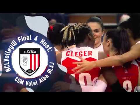 2018 CEV Volleyball Champions League Women's Final 4 Organiser - CSM Volei Alba BLAJ (ROU)