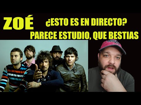 ZOÉ | LABIOS ROTOS | CANTANTE ESPAÑOL REACCIONA POR 1º VEZ , ES DIRECTO Y SUENA A ESTUDIO, reaction.