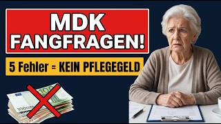 Pflegegrad-Check: MDK-Gutachter kommt? Tu das auf keinen Fall!