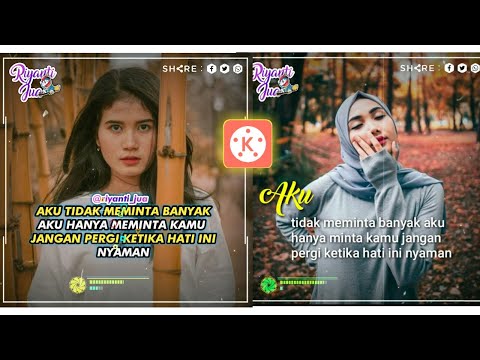 Tutorial edit video literasi terbaru untuk postingan wa atau Instagram
