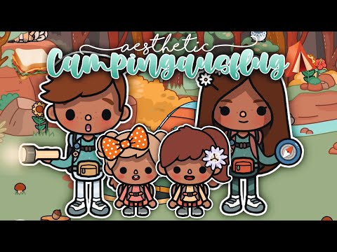 AESTHETIC FAMILY CAMPING TRIP 🏕💞 | STORY | TOCA BOCA STORY GERMAN