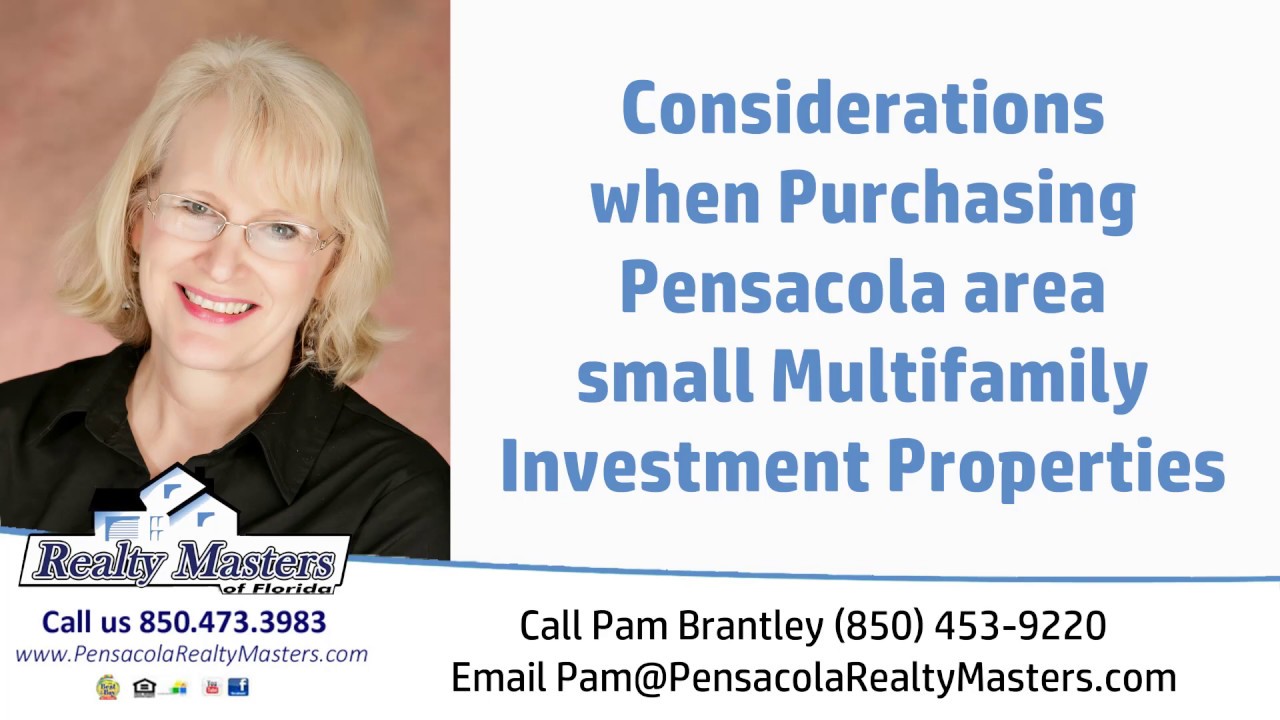 Considerations when Purchasing a Pensacola Multifamily investment