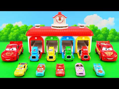 Disney Pixar Cars Toys Unboxing Review | Disney Cars Lightning McQueen & Tayo the Little Bus