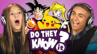 DO TEENS KNOW 90s ANIME? (REACT: Do They Know It?)