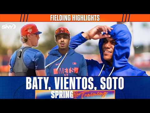 Juan Soto takes the field, Brett Baty & Mark Vientos put in work at new spots | Mets Spring Training
