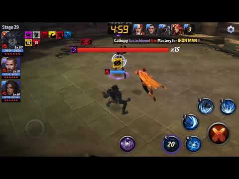 T3 Captain America Infinity war Uniform Vs Ultimate World Boss Proxima Midnight stage 29
