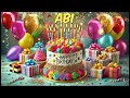 Happy Birthday Abi Abi Happy Birthday Song