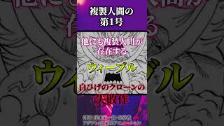 クローン人間がロックス海賊団復活の鍵になる...!!?【ワンピース考察 まとめ ネタバレ】 #shorts