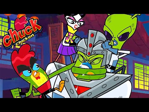 Chuck Chicken Full episode ⭐ New 🌙 The night the world ended ⚡ Superhero cartoons
