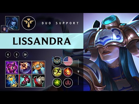 Lissandra Support vs Senna - NA Challenger Patch 25.23