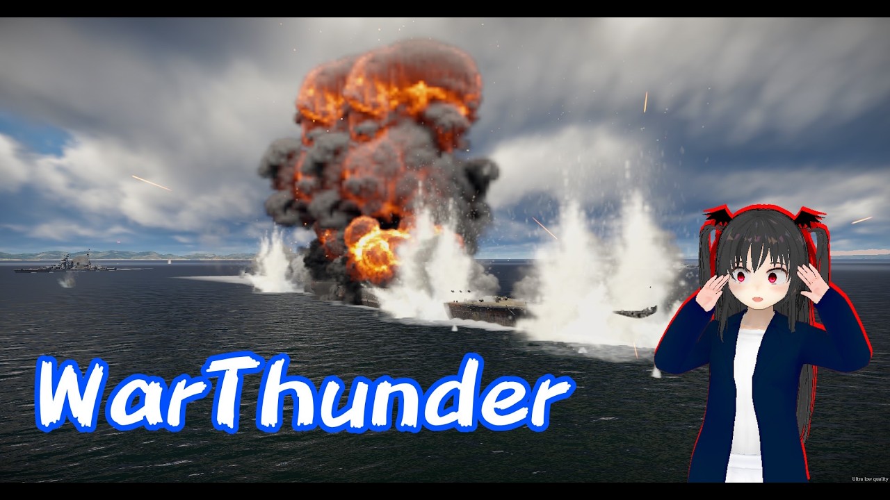 【  #作業雑談   】 夏・海・WarThunderと作業その他【 #Vtuber #かすみ工房    】