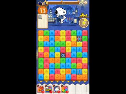 Snoopy Puzzle Journey Night Mode Level 81 - NO BOOSTERS 🐶🧩🧳 | SKILLGAMING ✔️