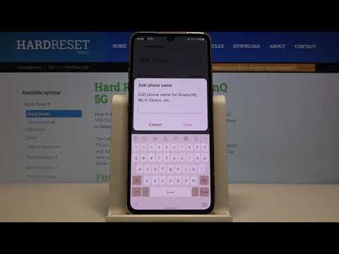 How to Change Name in LG V60 ThinQ – Set Up Phone Name