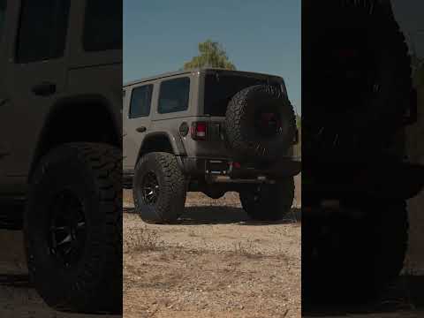 Jeep Wrangler Rubicon on Fuel Variant Wheels #shorts