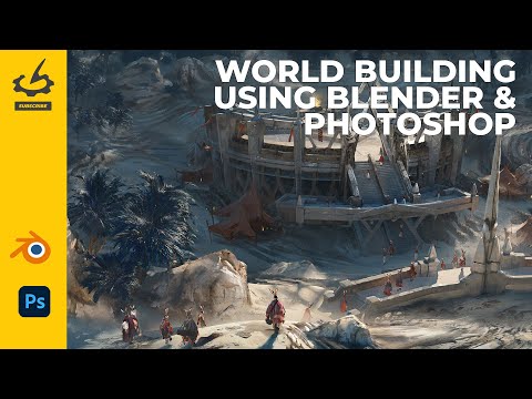 World Building using Blender & Photoshop with Tiago Sousa