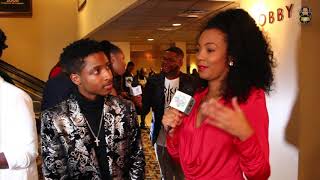 Myles Frost talks role, mental health and more during All In DC Premiere video