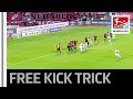 Cheeky Free Kick Move - Trick Results in Great Goal