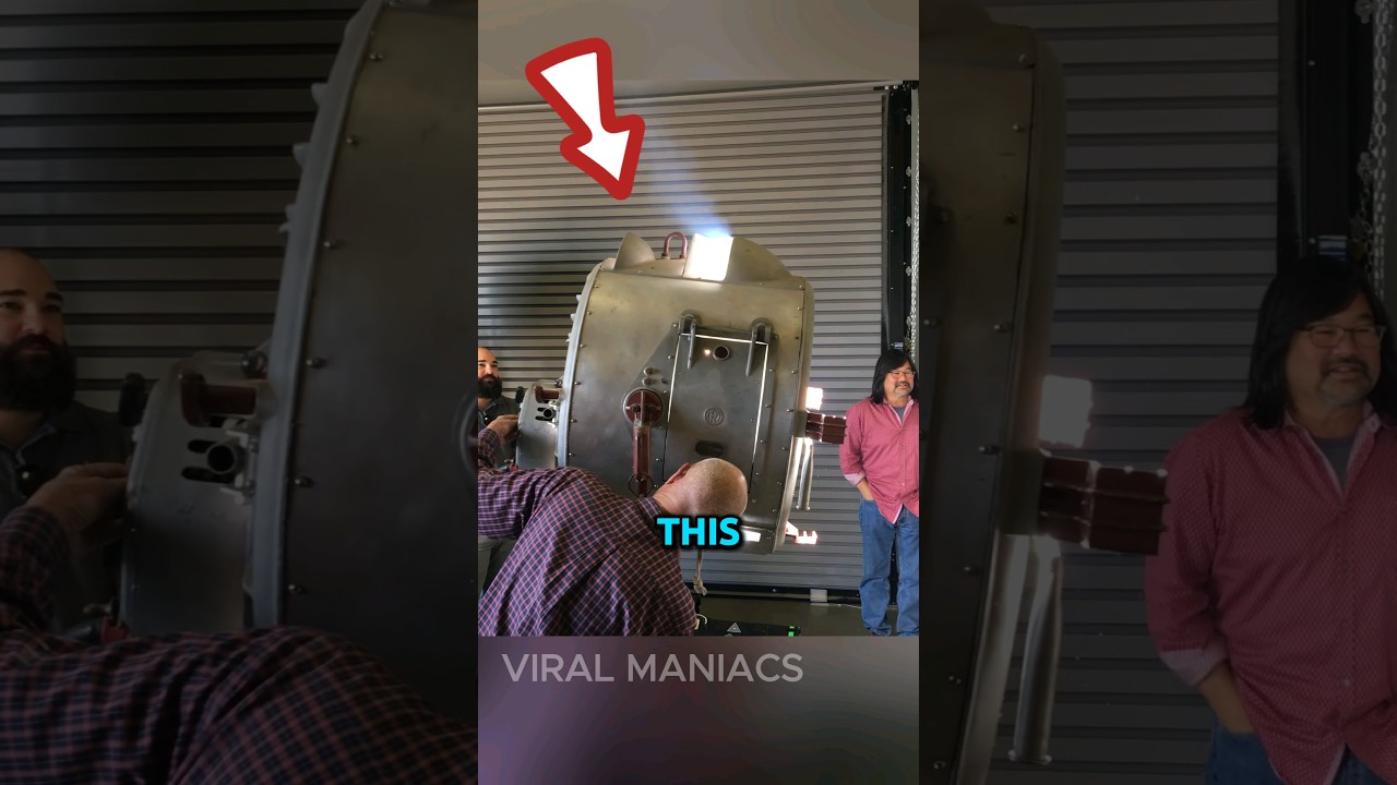 This Mind-Blowing Vintage Device Is a Carbon Arc Light #shorts