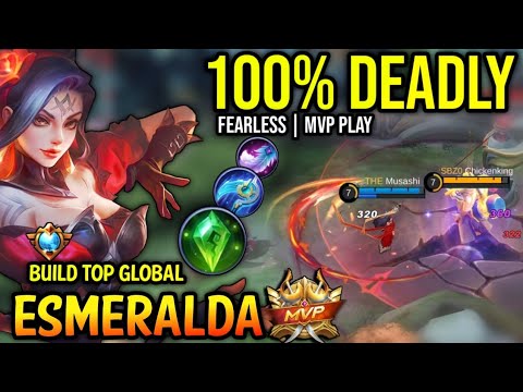 ESMERALDA BEST BUILD 2023 | TOP GLOBAL ESMERALDA GAMEPLAY | MOBILE LEGENDS✓
