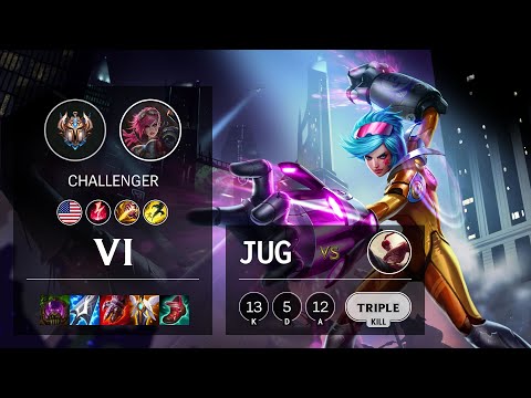 Vi Jungle vs Lee Sin - NA Challenger Patch 11.6