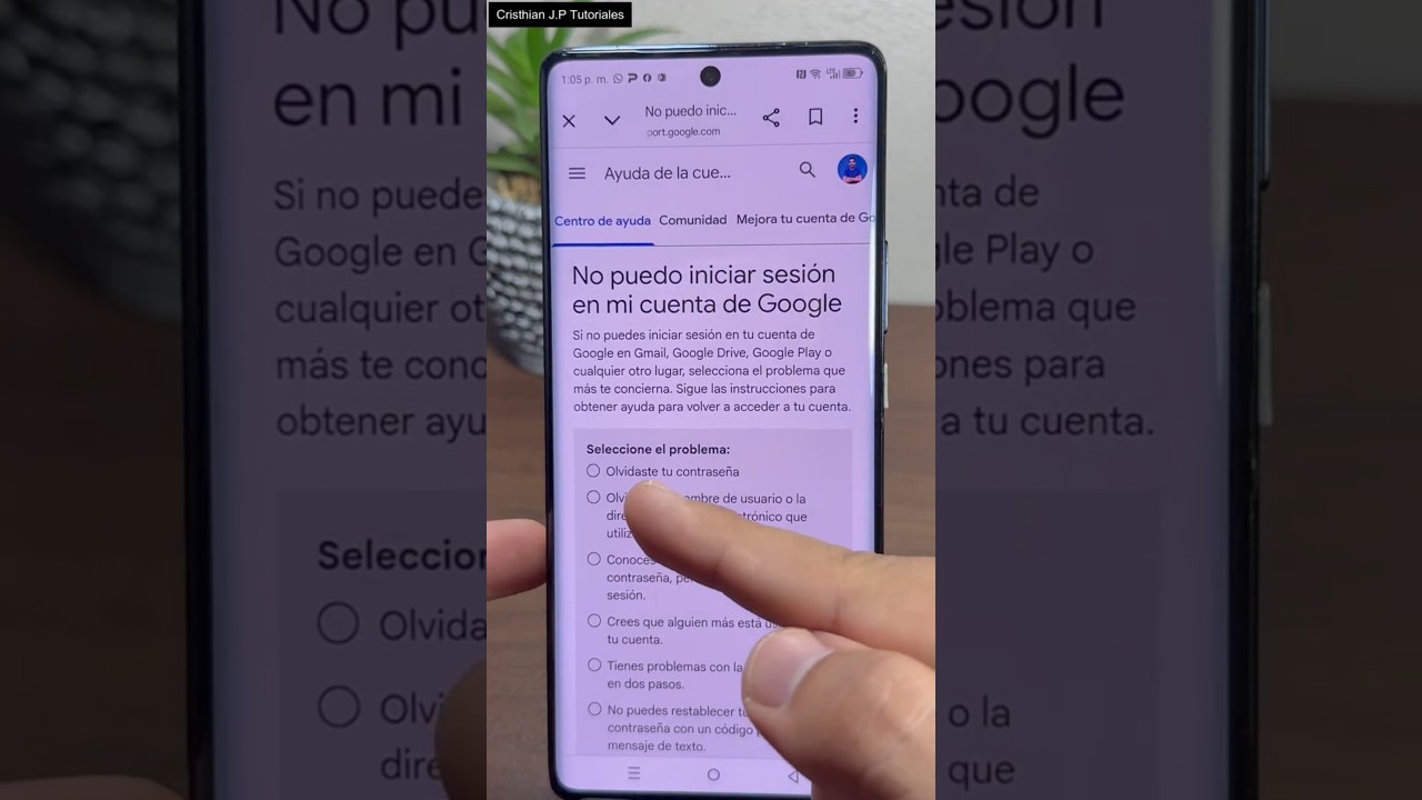 ¿Cómo recuperar mi cuenta de Google si no puedo acceder?