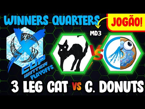[X-Cup Winter] 3 Legged Cat vs Chilly Donuts | Playoffs | Winners Quarters [PT-BR] HotS 2022