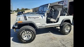 Video Thumbnail for 1994 Jeep Wrangler