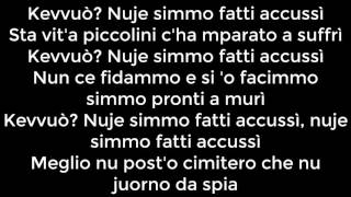 Kevvuo&#39; TESTO Rocco Hunt