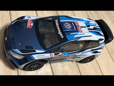 VOLKSWAGEN POLO R WRC 2015 RALLY RC 1/10 SCALE HYPER GO MJX BRUSHLESS