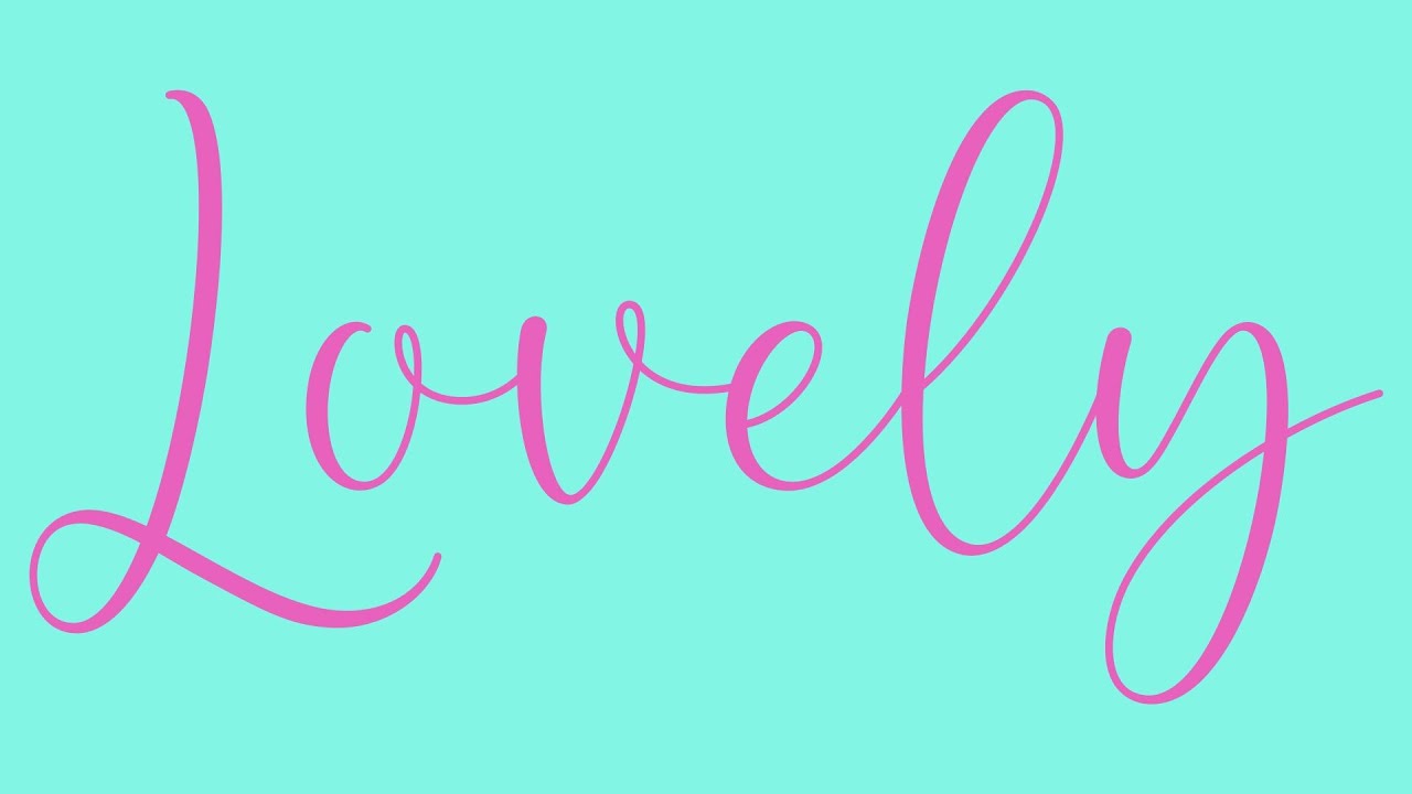Lovely Handwritten Font | New Script Font Download