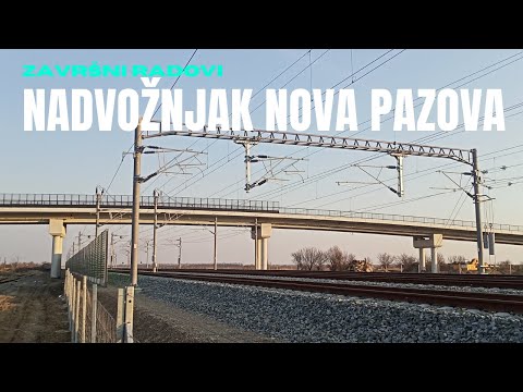 Kako napreduju radovi na izgradnji nadvožnjaka u Novoj Pazovi ?| Stadler KISS testiranje | HD Video