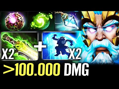 🔥 GOD Zeus 1SEC Arc Lightning Octarine + Prism 75% Lifesteal - I Bet You Cannot Stop Him! Dota 2 Pro