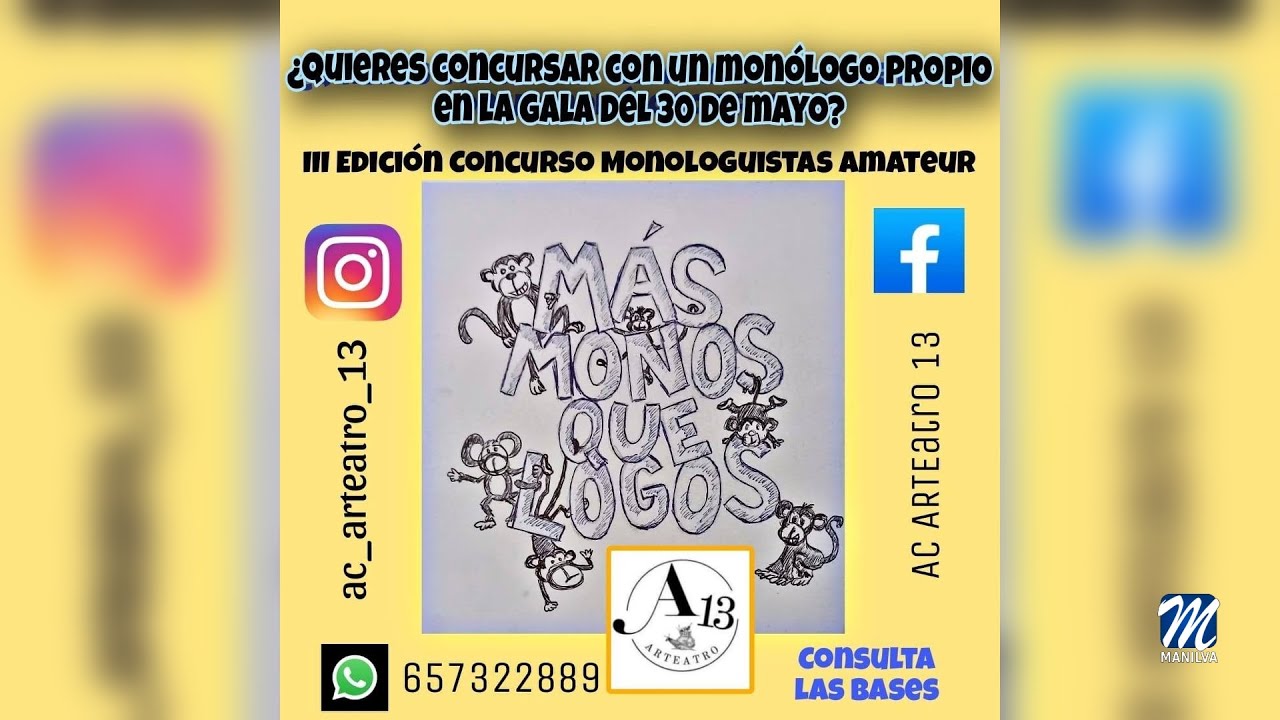 Aún pueden participar en el certamen “Más monos que logos”