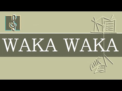 Video Sheet Music Eb - Shakira - Waka Waka (This Time For Africa) (Guitar chords)