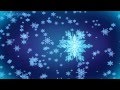 3D Snowflakes Falling Background Motion Graphic ...