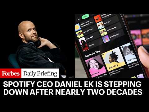 Why Spotify CEO Daniel Ek Is Stepping Down After Nearly Two Decades