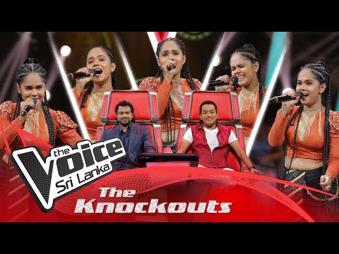 Hemansa Anandi | Sakiya Sagawwata (සකිය සගව්වට) | The Knockouts | The Voice Sri Lanka