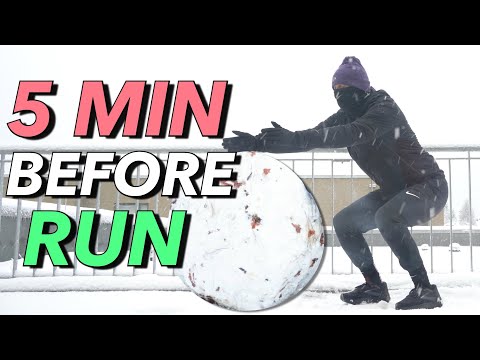 5 MIN WARM UP FOR RUNNERS - PRE RUN STRETCHES