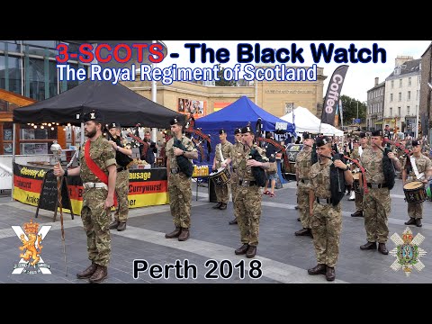 The Black Watch (3-SCOTS) - Perth Homecoming Parade [4K/UHD]