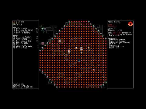 Rift Wizard - fully upgraded Flame Burst