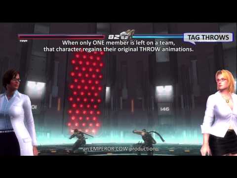 THE DEAD OR ALIVE 5 TUTORIAL - 12 - TAG MODE (Feat. Emperor Cow)