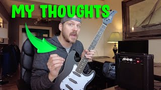 Video thumbnail for Best Choice Products 39in Full Size Beginner Electric Guitar Starter Kit Review by Adam Recommends