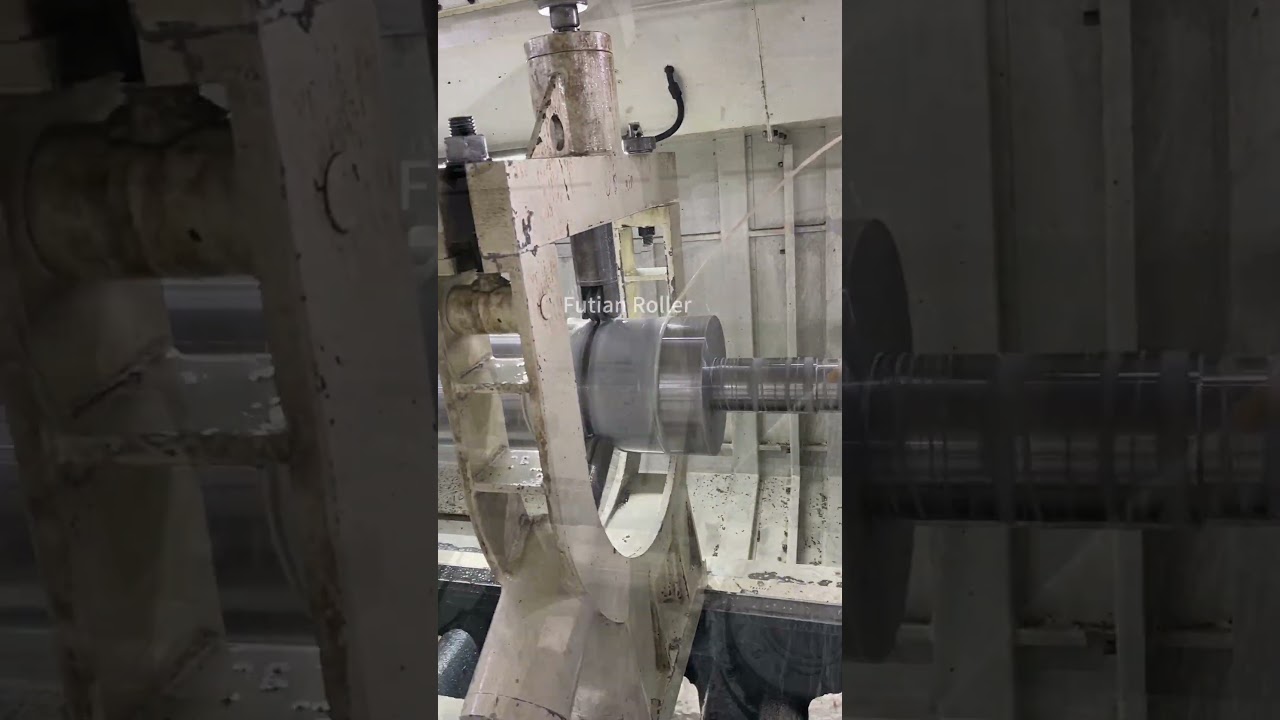 Chrome Plated Printing Roller CNC Machining