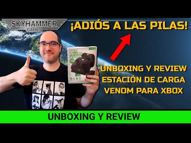 Vídeo relacionado con Venom Base de Carga Doble con 2 Paquetes de baterías Recargables - Blanco (Xbox Series X y S/Xbox One)