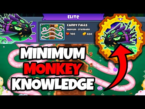 Lych Elite Tutorial || Minimum Monkey Knowledge || Candy Falls (BTD6)