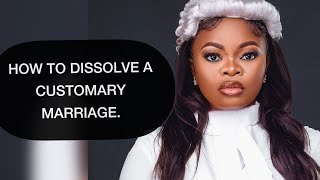 CUSTOMARY MARRIAGE IN NIGERIA