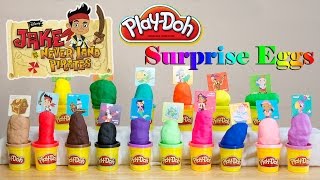 Play Doh Surprise Eggs Jake and the Neverland Pirates Sofia the First Doc McStuffins
