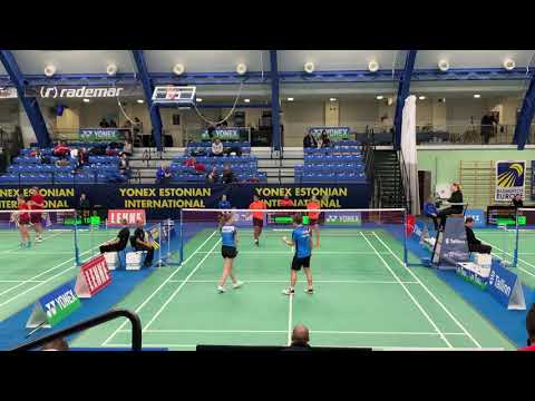 Good start in Estonia | Danny Bawa Chrisnanta & Tan Wei Han VS Eero Lauri & Jannica Monnberg