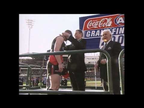 2000 AFL Grand Final Medal Presentation